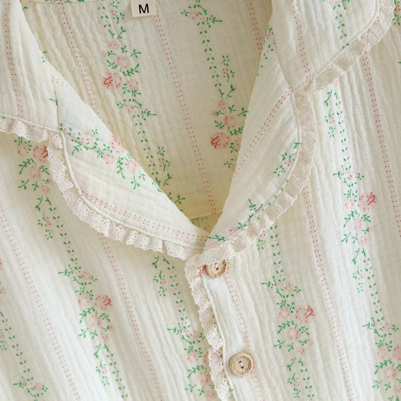 The Bloom - 100% Muslin Cotton Pyjama