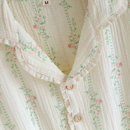 The Bloom - 100% Muslin Cotton Pyjama